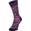 SCOTT Trail Camo Crew Socks, Dark Purple/White, Extra Large, 2752433729049-XL