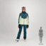 SCOTT Ultimate Dryo Jacket - Womens, Aruba Green/Pale Yellow, Large, 2837697337009