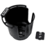 Scotty 311 Cup Holder w/ Bulkhead Gunnel Mount and Rod Holder Post Mount, Black, 0311-BK