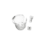 Scotty Cup Holder with Rod Holder Post and Bulkhead/Gnel Mount, White 620114