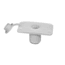 Scotty Flush Deck Mount White w/Rain Cap 244 34347