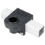 Scotty Rail Mounting Adapter 1-1/4In. Square Rail, Black 620439