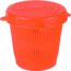 Scotty Vented Bait Jar, .5 Liter, Flour. Orange, New Condition SCT-0672