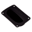 Sea-Dog Acetal Flush Pull, Black, Large, 227320-1