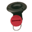 Sea-Dog Deck Fill With Slotted Cap With Red Cap, Black, 357010-1