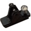 Sea-Dog Deck Hinge Slide Track Mount Hinge Fitting, Port/Star - 0.850 Track, Black, 273285-1