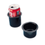 Sea-Dog Flush Mount Drink Holder - 2 Depth, Black, 588000