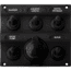 Sea-Dog Nylon Switch Panel - Water Resistant - 5 Toggles w/Power Socket 79026