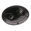 Sea-Dog Screw Out Deck Plate - 4-7/16, Black, 337145-1