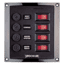 Sea-Dog Sea Dog Vertical 4 Gang Panel, 424010-1