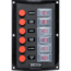 Sea-Dog Splash Guard Switch Panel Vertical - 6 Switch 79029