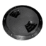 Sea-Dog Textured Quarter Turn Deck Plate - Black - 6&quot; 77442
