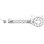 Sea-Dog Twisted Nylon Fender Line - 1/4in x 6, White, 301106006WH-1