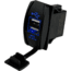 Sea-Dog USB Rocker Switch Style Power Socket Dual 77191