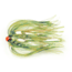 Sea Striker Ballyhoo Duster 4", 1/4 oz Red Head, Chartreuse Pearl Skirt, FD341CH