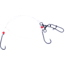 Sea Striker Blackfish Bottom Rig #4 Black Virginia Hook-Red Bead 3-Way &amp; Snap, N8451-4B