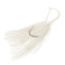 Sea Striker Bucktail Bean Jig 3/4 oz, 4/0 Hook, White Head/White Tail, 2/Pack, T34W