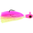 Sea Striker Bucktail Jig 8 oz, Holographic Eyes, Blk Nickel Hook, Electric Chicken, SSBTJ8-EC