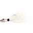 Sea Striker Bucktail Jig with Rattle and Grub Keeper, Black, 9/0 Hook, 2oz, SSBTJR2-BK