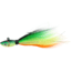 Sea Striker Bucktail Jig with Rattle and Grub Keeper, Firetiger, 6/0 Hook, SSBTJR34-FT