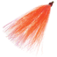 Sea Striker Bucktail Teaser, 3in, Orange/Pearl Mylar 100/Bag, BTOPM-100