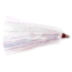 Sea Striker Bucktail Teaser 3in, White/Pearl Mylar, 3/Pack, BTWPM3