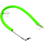 Sea Striker Deluxe Cuda Tube 14&quot;, Two 2/0 Treble Hooks, 60 Lb Sealon Wire, Fluorescent Green, CT14G