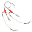 Sea Striker Double Drop bottom Rig, Wirecoated, SS9S