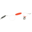 Sea Striker Flounder Rig 25" 40lb Mono, #4 Nickel Blade, 2 1/2" Red Cork, 1-1/2oz Cigar Weight, 12/Ring, FR-RED-112
