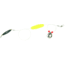 Sea Striker Flounder Rig, 25&quot; 40lb Mono, #4 Nickel Blade, 2 1/2&quot; Yellow Cork, 1-1/4oz Cigar Weight, Packaged, F5Y