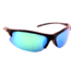Sea Striker Harbor Master Sunglasses Blk Frame/Blu Mirror Lens, 290