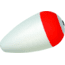 Sea Striker Pear Float Red/White 4in Unwgt, P400RW