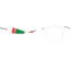 Sea Striker Popping Float 3/4 oz Rattle Rig, 5in Float, 3/4 oz 40 Lb Mono, RPC5M