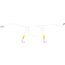 Sea Striker Pro Series Pompano Circle Hook Rig, #2/0 E.Claw Circle Hook Yel Floats w/Fluorocarbon, FC-PPR20