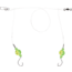 Sea Striker Pro Series Spot/Kingfish Rig, #2 Circle Hooks Grn/Yel 2T Floats w/Fluorocarbon, FC-SSSKF-2GY