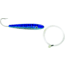 Sea Striker Rigged Cedar Plug 4", 8/0 Hook, 8 ft 100 Lb Mono Leader, Blue Mackerel, 4077R
