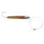 Sea Striker Rigged Cedar Plug 8", 10/0 Hook, 8 Ft 150 Lb Mono Leader, Unpainted/Natural, 790