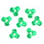 Sea Striker Tri-Beads Kelly Green 50Pk, TRI-KG