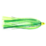 Sea Striker Unrigged Ballyhoo Lure, 1/8 oz Head, Green/Chartreuse, SB18-GC