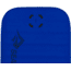Sea to Summit Comfort Deluxe SI Mat, Large Wide, Blue, 978 