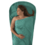 Sea to Summit Expander Sleeping Bag Travel Liner Mummy w/ Hood, Sea Foam, 126-49