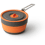 Sea to Summit Frontier UL Collapsible 1L Pot, Puffins Bill Orange, A1244