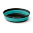 Sea to Summit Frontier UL Collapsible Bowl, Aqua Sea Blue, Large, A1338-30