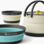 Sea to Summit Frontier UL Collapsible Kettle Cook Set - 3 Piece/1 Person, Multi, A1234