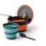Sea to Summit Frontier UL Collapsible One Pot Cook Set - 3 Piece/2 Person, Multi, A1246
