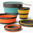 Sea to Summit Frontier UL Collapsible One Pot Cook Set - 5 Piece/2 Person, Multi, A1242