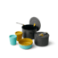 Sea to Summit Frontier UL Two Pot Cook Set, 6 Piece, Multicolor, 2 Person, A1240