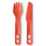 Sea to Summit Passage Cutlery Set, 2 Piece, Spicy Orange, A1342-22