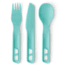 Sea to Summit Passage Cutlery Set, 3 Piece, Aqua Sea Blue, A1343-30