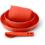 Sea to Summit Passage Dinnerware Set, 1P, 7 Piece, Spicy Orange, A1351-22